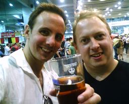 With Nev at the Beerfest